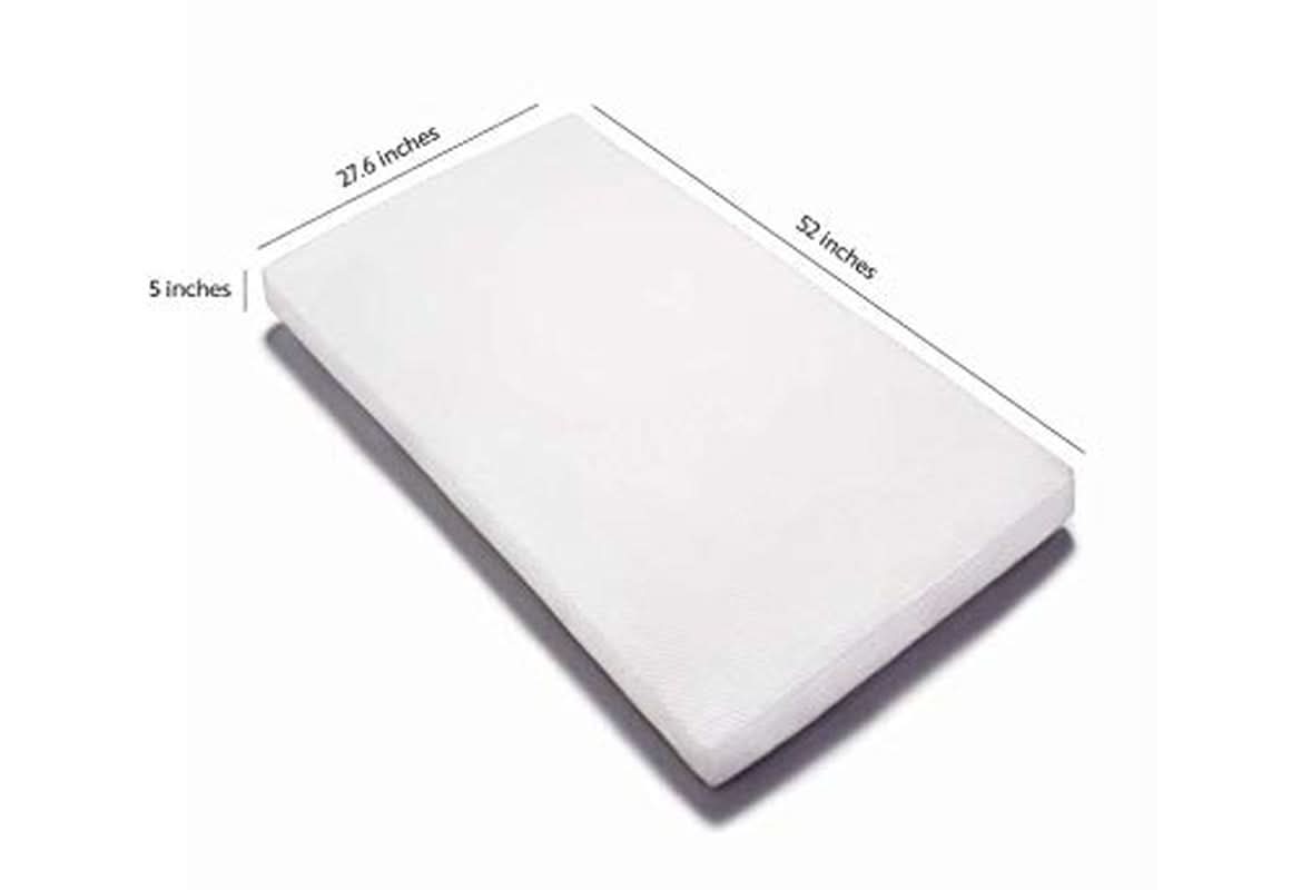 Crib Mattress Waterproof Washable For Standard Crib And Toddler Beds