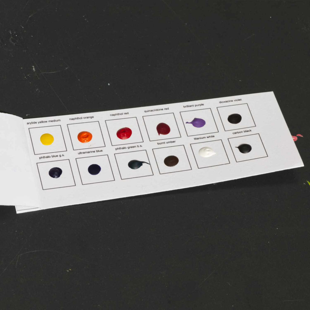 Tri-Art Professional 12 Watercolour Dot Card