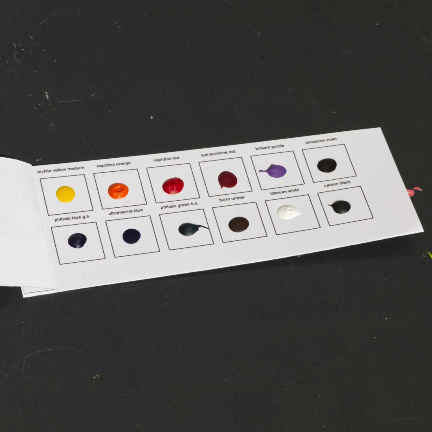 Tri-Art Professional 12 Watercolour Dot Card