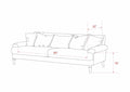 Cerveruela Olive Sofa - Clearance