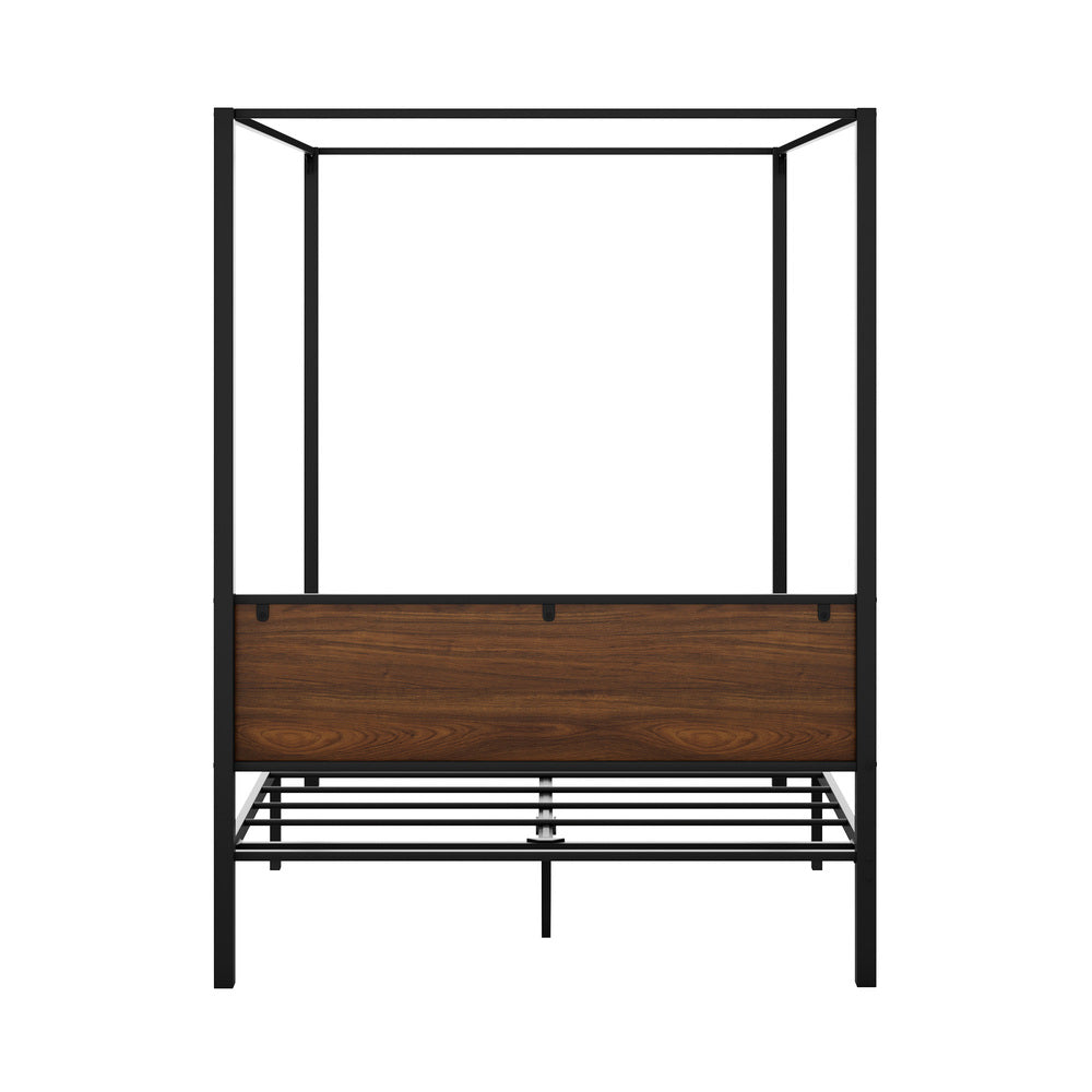 NNEED Metal Canopy Bed Frame Queen Size Beds Platform