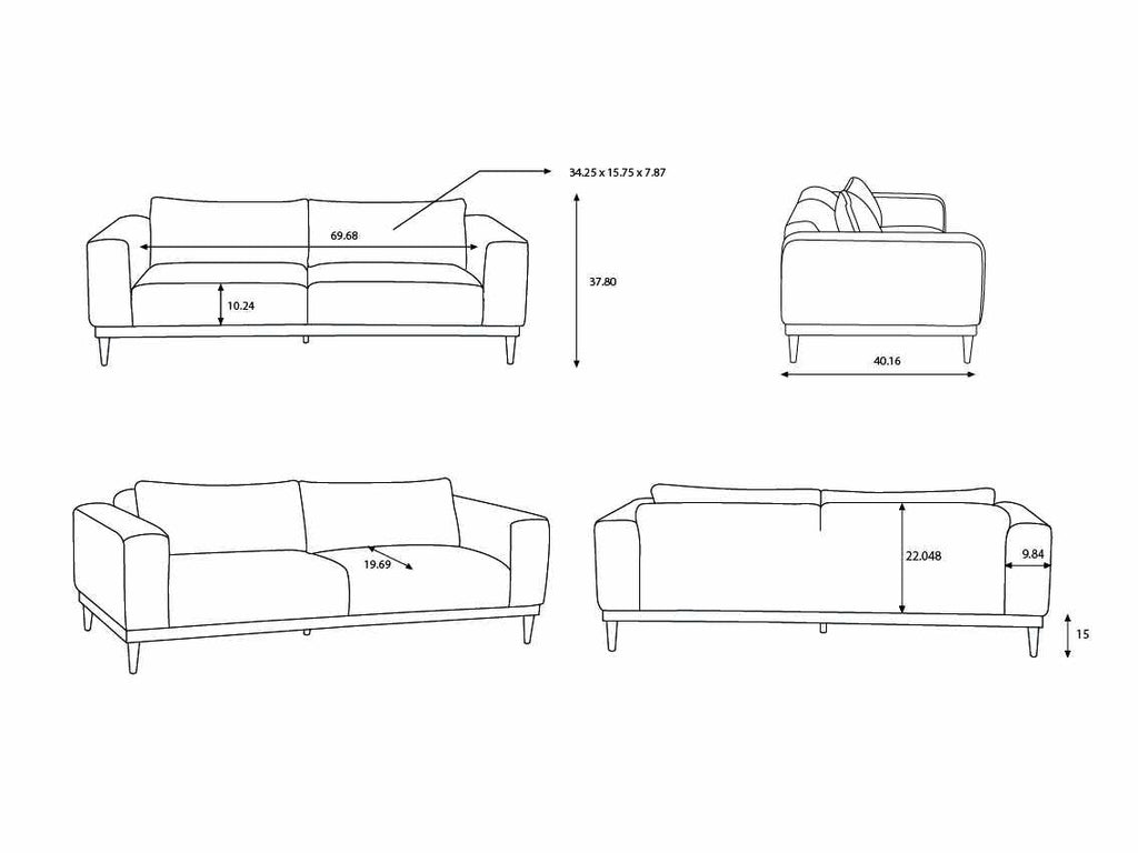 Malynivka Sofa - Clearance