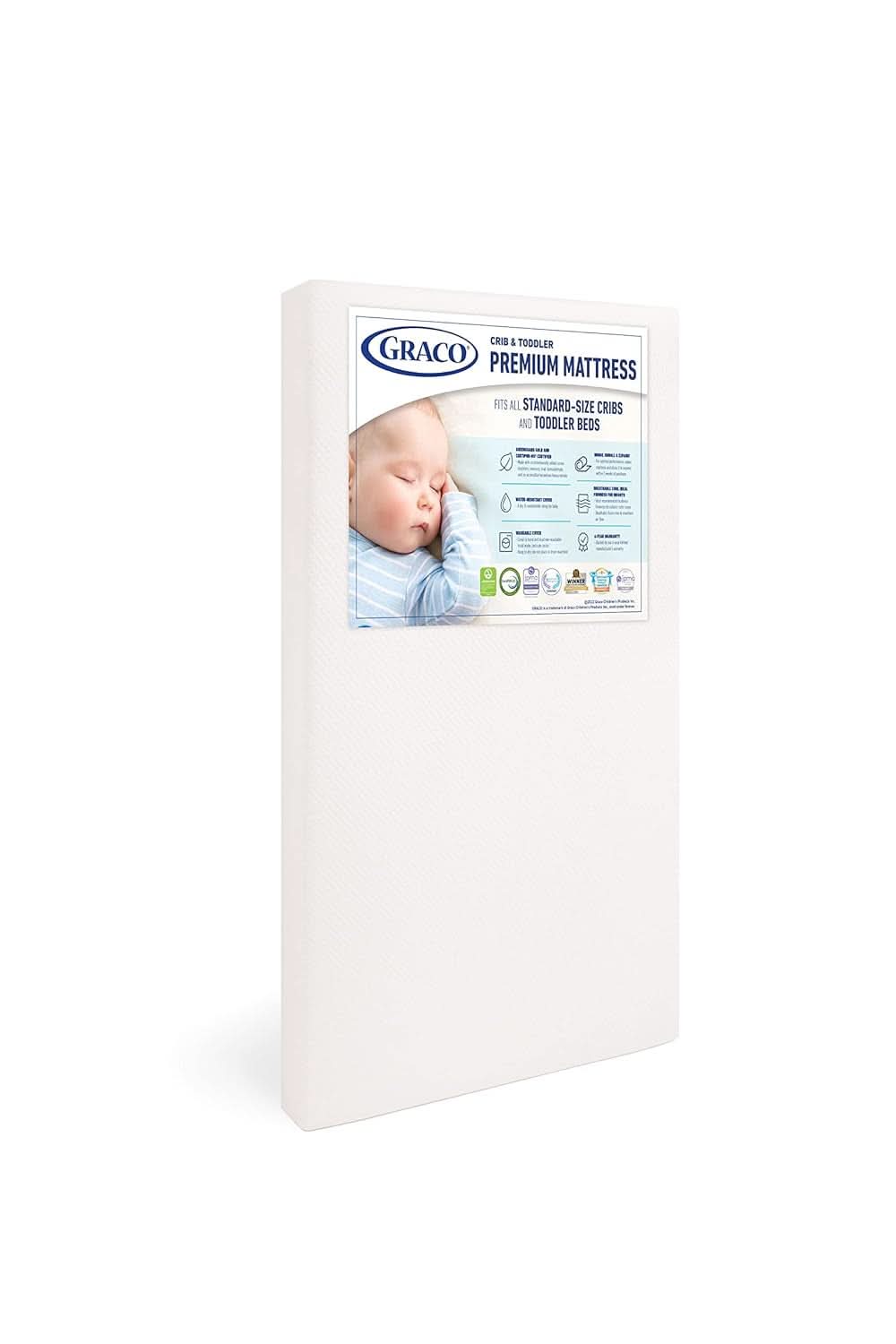 Crib Mattress Waterproof Washable For Standard Crib And Toddler Beds