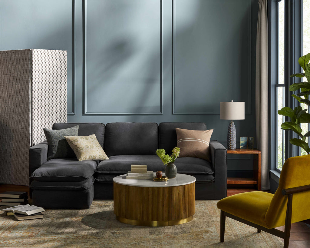 Sachsenkam Anthracite Sofa - Clearance