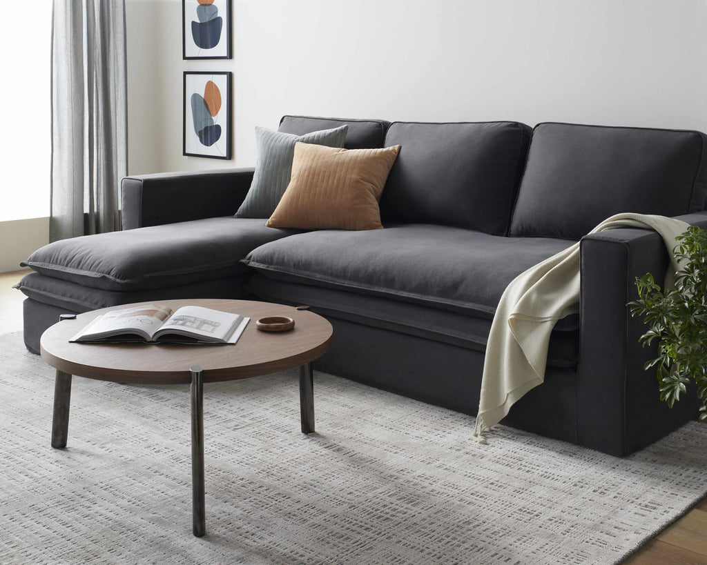 Sachsenkam Anthracite Sofa - Clearance